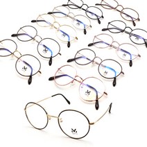 MPO 국내제작 두꺼운 동글이안경테 사이즈별 10컬러