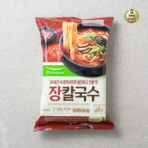 라이브잇 풀무원 장칼국수 2인분, 2개, 439g