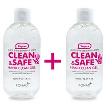 요고야아쿠아 식물성 천연 보습 휴대용 에탄올 살균 소독 세정제 300ml 2개 요고야 엄마손