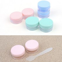 뉴리웹 2P 미니원통용기 크림보관 비즈재료 원통케이스