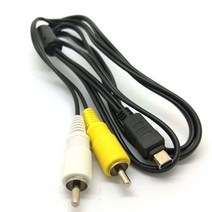 2IN1 USB/AV TV 데이터 동기화 리드 코드 케이블 CB-USB6 올림푸스 mju 840 850 1200 1000 SW E-30 E-410 1010, 비디오 케이블의, 02 AV VIDEO CABLE