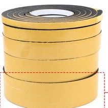 EVA 폼 테이프 50MM 초강력양면테이프 방음재 실링용 단면폼테이프 3M양면테이프 조인트테이프 방음스펀지 충격완화테이프 폴리에스테르, 1개