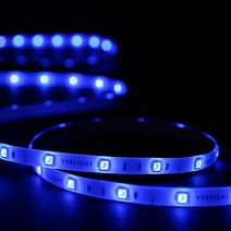 샤오미 이라이트 Yeelight 줄조명 스마트바 스트립 2세대 ColorLightStrip 분위기 컬러조명, 2m*1개(단독사용가능)