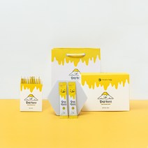 [꿀먹은 한라산] 제주 벌꿀 스틱 50개입(쇼핑백 포함), 단품, 단품