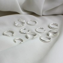 얼링미 이어커프귀찌 여성실버귀걸이