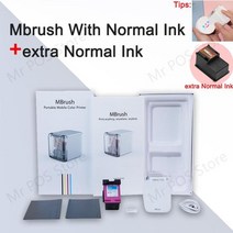 블루투스휴대용 핸드 프린터 사무용 복합기 복사기kongten mbrush color, 일반 잉크 - 일반, 협력사