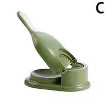 만두만드는기계 만두피 가정용 반죽 틀 만두 메이커 기계 2 In 1 수동 금형 프레스 도구 모델링 주방 가제, 07 Style 2 C
