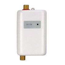 전기순간온수기 가정용 대용량 업소용 스텐 순간온수기 3000W 전기 온수기 110V/220V 인스턴트 Tankless 흐름 물 보일러 욕실 주방 세척 난방, [01] WHITE, [02] Eu 플러그