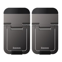 맥북클램쉘거치대 노트북 수직 세로 거치대 쿨링패드 Baseus 노트북 스탠드 샤오미 레노버 다목적 데스크, 01 Gray