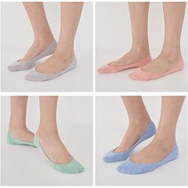 인타입 삭스 무봉제 심리스 페이크삭스 코튼 풋커버 덧신 양말 HI16
