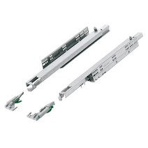 철물다닷컴 서랍레일 [그라스]완전인출 댐핑언더레일, 550mm