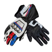티타늄 장갑 Motorrad MTB ATV Bike Riding Men39s Long Leather Gloves, 02 L