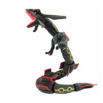 레쿠자 포켓몬스터 인형 레쿠쟈 메가레쿠쟈, 검은색, 70cm