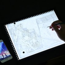 이젤 a2a1a0 복사 테이블 led 복사 확장 보드 드로잉 테이블 라이트 복사 40, a0 균일한 빛 조정 가능한 빛 자기 흡입 12v