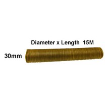소시지케이싱튜브 소시지필러 소세지껍질 40/50MM x 5/10/20 미터는 콜라겐 소시지 케이싱 튜브 고기 메이커, 07 30mmx 15M