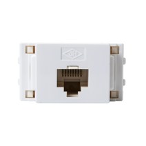 진흥 FS 8P 모듈러잭 CAT5e 인터넷선 매립용 부속 모듈라잭 CAT 5e 알맹이