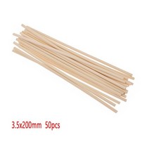 인센스 스틱 음식 냄새제거 백단 피우기 추천 코코넛 향 10-100pcs 리드 디퓨저 교체 diy 수제 홈 장식 여분의 두꺼운 등나무 리드 오일 디퓨저 리필, 주황색