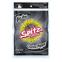 [크랙페퍼썬플라워해바라기씨] Spitz Cracked Pepper Sunflower Seeds 스피츠 크랙 페퍼 썬플라워 씨드 해바라기씨 6oz(170g) 12팩
