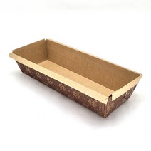 파운드몰드 사각(중) 50매 종이 오븐 몰드