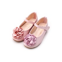 [바나나팜스] 주니어 여아 몰드 꽃코사지 구두-220mm(nr-9314)