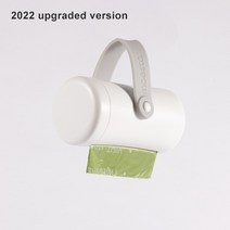 UFO 블루투스 개폐식 애완 동물 가죽 끈 고양이 견인 로프 스마트 스텝 계산 LED 야간 조명 버전, 01 Poop Bags