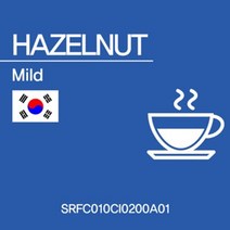 고소한 맛과 향이 특징인 헤이즐넛 마일드향 원두커피 1kg, 에스프레소 머신