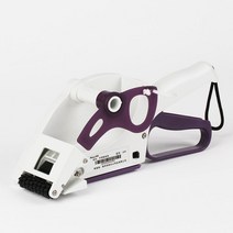 스티커 반자동 라벨 부착기 와펜 가격표 접착 기계, 흰색개, U40(폭 2-4cm)개