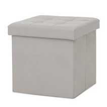 라미아까사 오토만 스툴 큐브형, 애쉬그레이