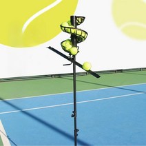 테니스 볼머신 연습기 훈련 스윙 머신 프레이닝, 13개 볼 거치대