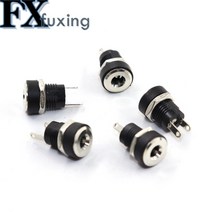 10Pcs DC005 3.5x1.3mm DC 전원 방수 캡 개방 8mm DC-022B 3.5*1.3mm 잭 충전 소켓 커넥터 DC022B 3.5*1.35mm, [01] Female 10pcs