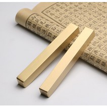 하이따거 문방사우 종이를 고정하는 황동 문진 서예도구 금속, 황동펜 1개
