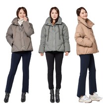 보니스팍스 여성 덕다운 숏점퍼