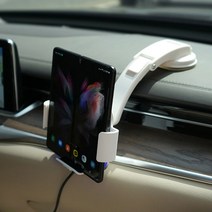 갤럭시노트20/노트10/노트9 듀얼코일 차량용 무선 고속충전기15W, CY2253-블랙