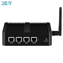 XCY-X30A 방화벽 라우터 미니 PC 셀러론 J1900 4x GbE 인텔 i225V NIC WiFi 4G LTE Pfsense OPNsense 리눅스 기기, 02 Intel Celeron N2830, 01 No RAM No SSD