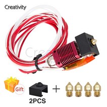 3D프린터 관련 부품 용품 Ender-3/CR10 J 헤드 핫 엔드 키트 Pro/CR10 V2 0.4mm 노즐 용 히터 서미스터가있, 04 FOR Ender5