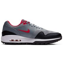 나이키 하이브리드 에어맥스 골프화 파이어 다크그레이 Nike Air Max 1 G Golf Shoes UNIVERSITY RED