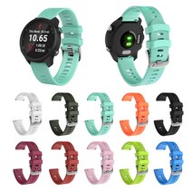 [국내배송]가민 스트랩 garmin 포러너245 베뉴SQ 퀵릴리즈 20mm 시계줄 밴드 스마트워치, 1. 블랙