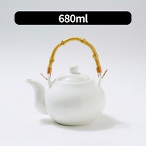 백세주 원형주전자 도자기주전자 2종류, 680ml