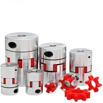 CNC 모터 죠 샤프트 커플러 유연한 스파이더 플럼 커플 링 D20 L25 4mm 5mm 6mm 6.35mm 8mm 9mm 10mm 탄성, 5x10