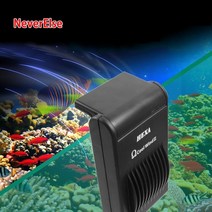 수조 어항 냉각 팬 장치 저소음 수족관 온도조절 100v 240v 수족관 물고기 탱크, 스트라이프 유형 6w, 우리 플러그 어댑터