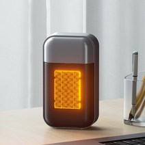 이동식 전기 히터 난로 열선 온풍기 스토브 500w 팬 가정용 미니 사무실 데스크탑 휴대용 라디에이터 뜨거운 공기 방 홈 주방 침실, 하얀, 우리를