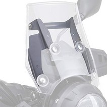 일본직발송 10. 데이토나 (DAYTONA) 데이토나 자전거 스크린 클램프 바 V 스톰 250 전용 스크린 오프셋 브, ONE SIZE, 실버