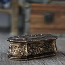 로망스 골드 보석함 쥬얼리보관함 소품수납함 빈티지보석함 엔틱보석함 악세사리보관함