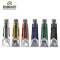 램브란트 오일컬러유화물감 낱색 40ml, 680Phthalo green blue