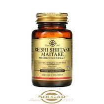 솔가 영지 표고 잎새 마이다케 버섯 추출물 50정 식물성캡슐 Reishi Shiitake Maitake Mushroom Lentinula edodes
