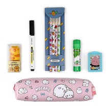 아이윙스 아이윙스 필기구문구세트 몰랑이 패턴사각봉제필통 IWS 어린이집 유치원 초등학교 학원 어린이날선물, 남아용