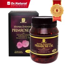 닥터내츄럴 하이퍼 호주 달맞이꽃종자유 1000mg 180캡슐 감마리놀렌산 오메가6 EPO 스마트웰빙, 1통