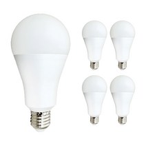 [데이타임]LED벌브 20W 램프 5개입, 전구색, 5개