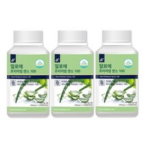 알로에 프리미엄 센스100 1120정x3병, 없음
