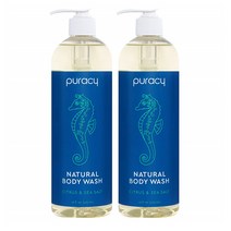 Puracy 내츄럴 바디워시 시트러스 씨솔트 473ml 2팩